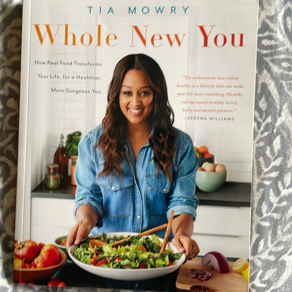 Tia Mowry Whole New You cookbook, new condition
